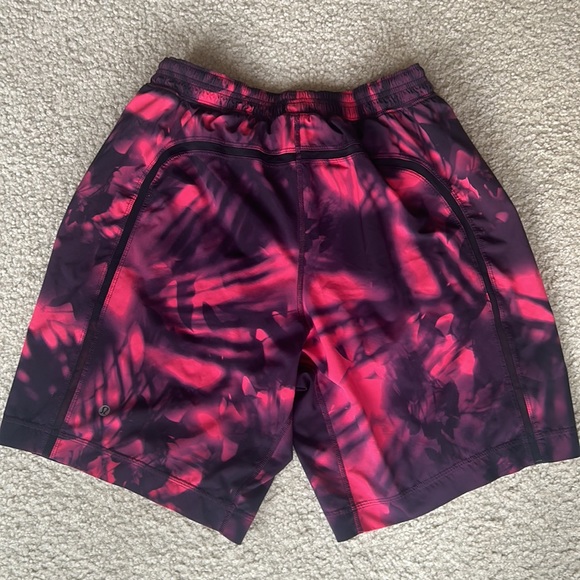 Lululemon pink shorts with liner - Picture 2 of 4